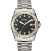 Thumbnail Image 0 of Men's Bulova Diamond Accent Watch with Black Dial (Model: 98D122)