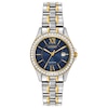 Ladies' Citizen Eco-Drive® Crystal Watch with Blue Dial (Model: EW1844-50L)