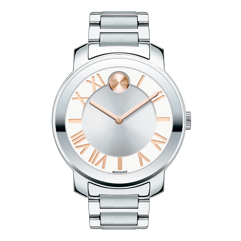 Ladies' Movado Bold® Watch with Silver Dial (Model: 3600196)|Peoples Jewellers