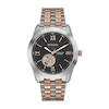 Thumbnail Image 0 of Men's Bulova Marine Star Automatic Two-Tone Watch with Black Dial (Model: 98A144)