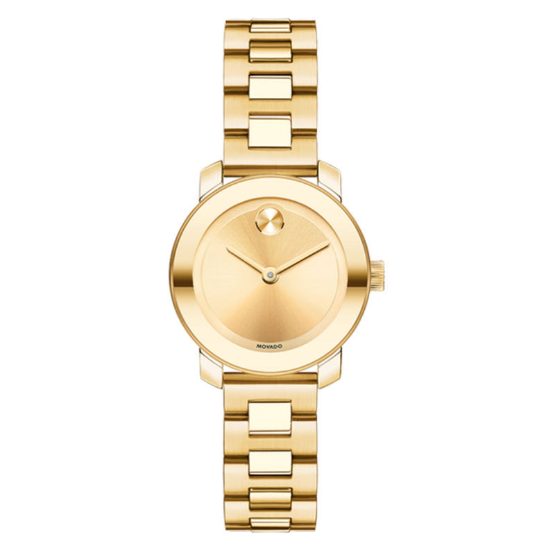 Ladies' Movado Bold® Gold-Tone Watch (Model: 3600235)|Peoples Jewellers
