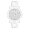 Thumbnail Image 0 of Ladies' Movado Bold® White Crystal Watch with Silver Glitter Dial (Model: 3600230)
