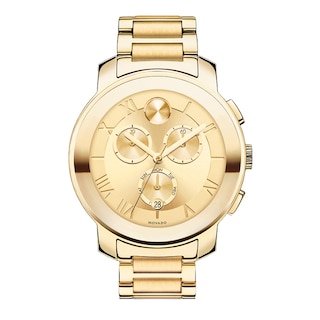 Ladies' Movado Bold® Chronograph Watch with Gold Dial (Model: 3600209)