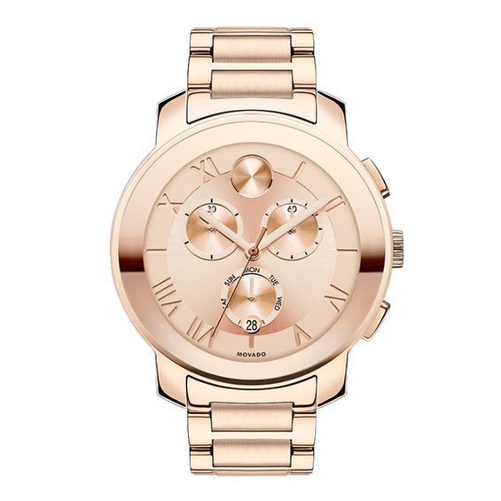 Compare Ladies Movado Bold Chronograph Watch with Gold Dial Model 3600209 St. Vital Centre