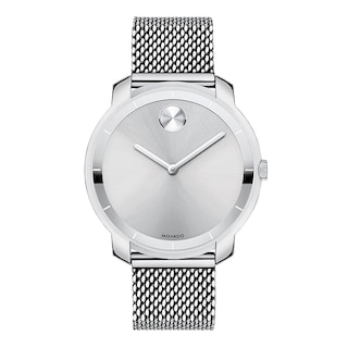 Ladies' Movado Bold® Mesh Watch with Silver Dial (Model: 3600241)