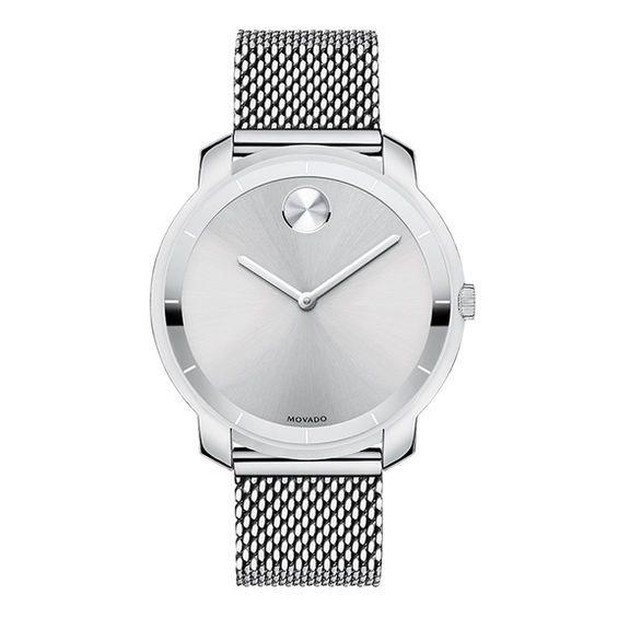 Peoples Ladies Movado Bold Mesh Watch with Silver Dial Model 3600241 St. Vital Centre