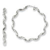 Thumbnail Image 0 of 3.5 x 35.0mm Spiral Hoop Earrings in Sterling Silver