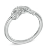 Thumbnail Image 1 of Diamond Accent Infinity Midi Ring in Sterling Silver