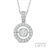 Unstoppable Love™ 1.50 CT. T.W. Diamond Frame Pendant in 14K White Gold