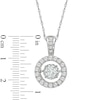 Unstoppable Love™ CT. T.W. Diamond Frame Pendant in 14K White Gold