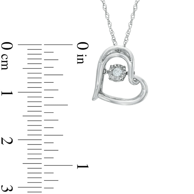 Unstoppable Love™ Diamond Accent Heart Pendant in Sterling Silver|Peoples Jewellers