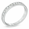 0.25 CT. T.W. Certified Colourless Diamond Anniversary Band in 18K White Gold (E/I1)