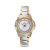 Thumbnail Image 0 of Ladies' Bulova Two-Tone Diamond Accent Watch with Mother-of-Pearl Dial (Model: 98P134)