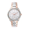 Thumbnail Image 0 of Ladies' Bulova Diamond Accent Two-Tone Watch with Silver-Tone Dial (Model: 98R177)