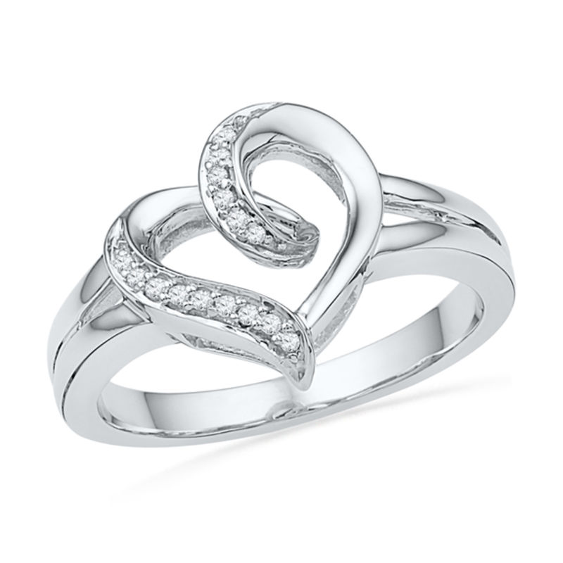 peoples jewellers heart ring