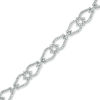 0.75 CT. T.W. Diamond Alternating Square Bracelet in 10K White Gold