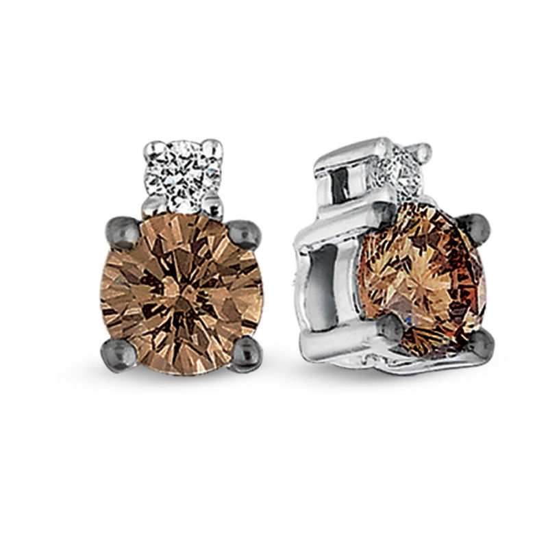 le vian chocolate diamond earrings