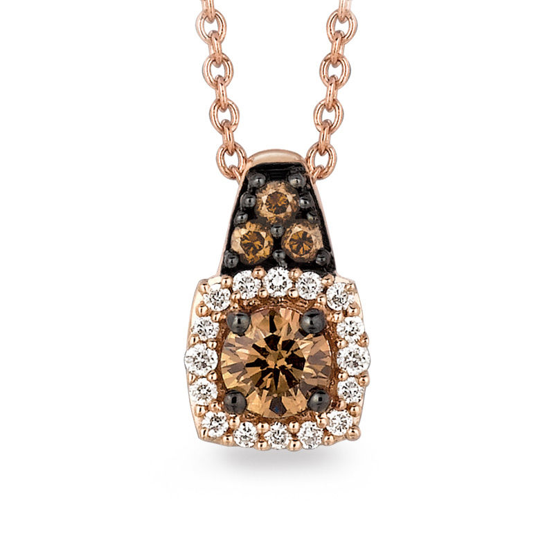 Levian chocolate store diamond pendant