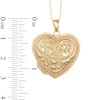 Heart Locket in 10K Gold