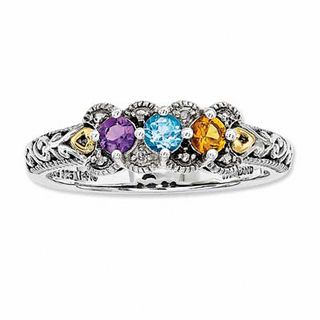 zales 4 stone mothers ring