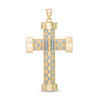 Thumbnail Image 0 of Men's Large Cross Necklace Charm in 10K Gold