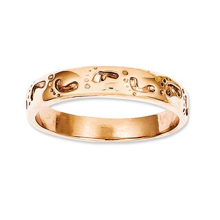 Footprints Ring in 14K Rose Gold