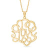 Thumbnail Image 1 of Love Scroll Pendant in 10K Gold