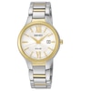 Thumbnail Image 0 of Ladies' Seiko Solar Watch with White Dial (Model: SUT210)
