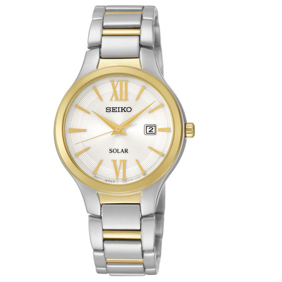 Seiko solar white dial online