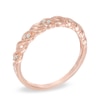 Thumbnail Image 1 of Diamond Accent Cascading Anniversary Band in 10K Rose Gold