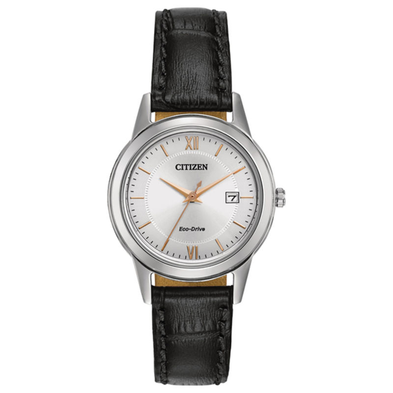 Citizen ladies shop watch leather strap