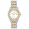 Ladies' Citizen Eco-Drive® Silhouette Crystal Watch (Model: EW1908-59A)