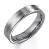 Thumbnail Image 1 of Triton Men's 5.0mm Comfort Fit Tungsten Stripe Wedding Band - Size 10