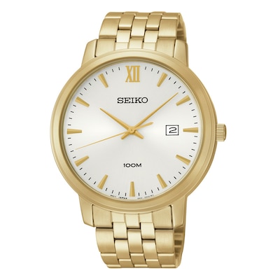 Men's Seiko Watch with Silver Dial (Model: SUR122)