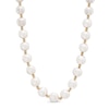 Thumbnail Image 0 of 8.5-9.5mm Freshwater Cultured Pearl and Bead Strand Necklace in Sterling Silver with 14K Gold Plate