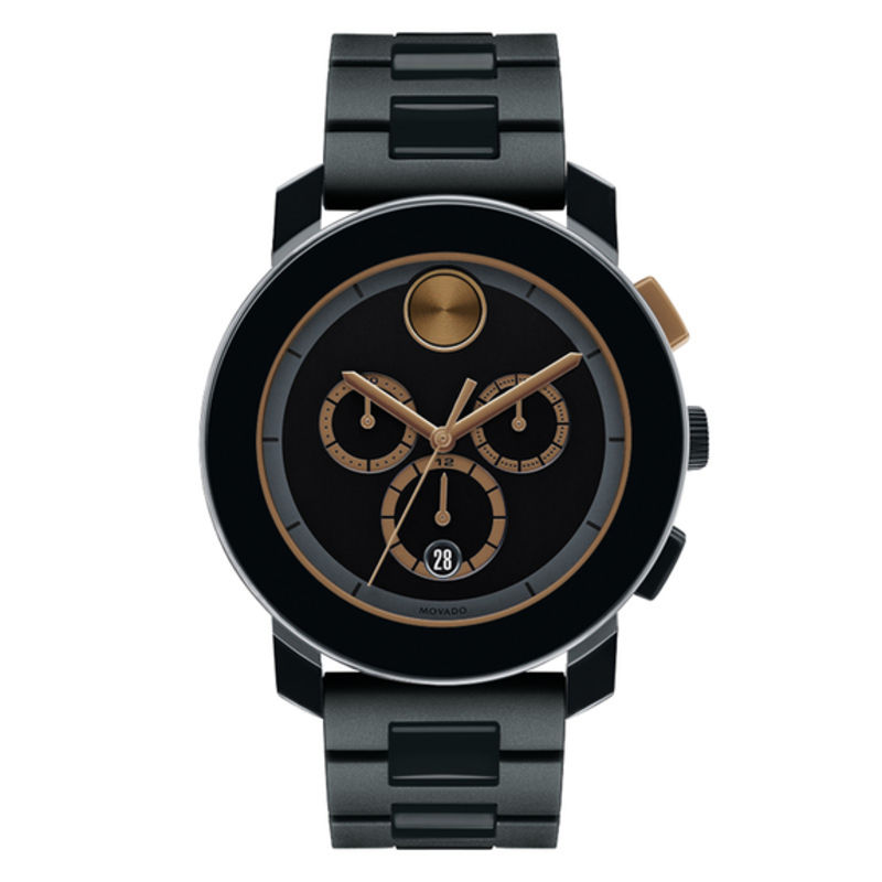 Movado 2024 bold chronograph