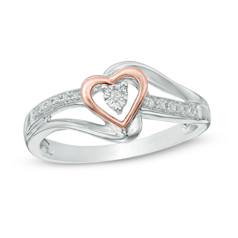 Peoples jewellers store heart ring