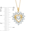 Unstoppable Love™ 0.50 CT. T.W. Diamond Heart-Shaped Pendant in 10K Gold