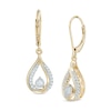 0.33 CT. T.W. Diamond Teardrop Earrings in 10K Gold