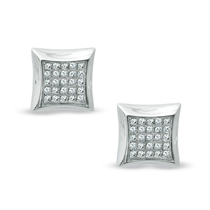 White Gold 3-Prong Natural Diamond Earrings (0.25 ctw.) | Joseph Jewelry  Bellevue Seattle Custom Jewelry