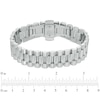 Thumbnail Image 1 of Men's Watch-Style Link Bracelet in Stainless Steel - 8.5"