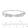 0.30 CT. T.W. Diamond Bangle in Sterling Silver