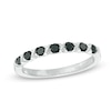 0.30 CT. T.W. Diamond Seven Stone Anniversary Band in 10K White Gold