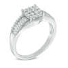 0.45 CT. T.W. Composite Diamond Engagement Ring in 10K White Gold