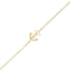 Thumbnail Image 0 of Anchor Anklet in 10K Gold - 10"
