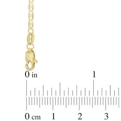 Ladies' 1.7mm Mariner Chain Necklace in Solid 10K Gold - 18"