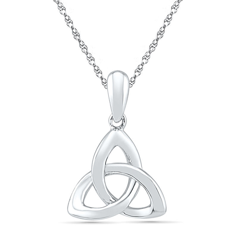 Trinity Celtic Knot Necklace (Gold) | Moonlistic