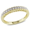 Diamond Accent Vintage-Style Heart Cutout Anniversary Band in 10K Gold