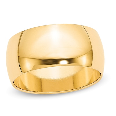 Men's 10.0mm Wedding Band in 14K Gold