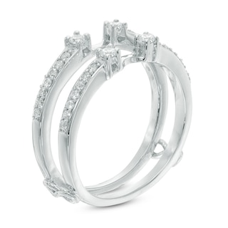 0.30 CT. T.W. Diamond Solitaire Enhancer in 10K White Gold